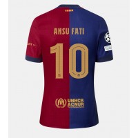 Barcelona Ansu Fati #10 Replica Home Shirt 2024-25 Short Sleeve